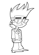 Johnny Test Onlayn Rəngləmə